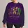 Sparkling Mardi Gras Bow Trio for Carnival Celebrations and Louisiana Party Style All-over Print Knitted Sweater - 1