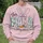 Easter Mama Bunny Lettering for Spring Celebrations and Cozy Family Moments Together All-over Print Knitted Sweater - 6