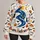 Halloween Ghosts, Black Cats and Pumpkins for Spooky Autumn Celebrations and Gatherings All-over Print Knitted Sweater - 1