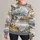 European Landmark Watercolor Scenes for Travel Days and Cozy Autumn Getaways All-over Print Knitted Sweater - 1
