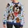 Playful Cartoon Dogs and Graffiti for Casual Weekend Style and Dog Lovers All-over Print Knitted Sweater - 1