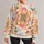 Pastel Tie-Dye Floral Blossoms for Springtime Garden-Inspired Casual Everyday Wear All-over Print Knitted Sweater - 1