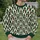 Snowman And Evergreen Christmas Motifs For Festive Holiday Gatherings All-over Print Knitted Sweater - 6