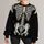 White Skeleton Bones for Halloween Parties and Dark Streetwear Style for Unisex Fans All-over Print Knitted Sweater - 1