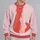 Coral Cat Duo for Cozy Everyday Outings and Relaxed Weekend Style All-over Print Knitted Sweater - 2