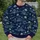 Moonlit Palm Island Seascape for Relaxed Coastal Evenings and Everyday Getaways for Men All-over Print Knitted Sweater - 6
