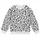 Black Vine and Leaf Motif for Relaxed Days and Travel, Botanical Style All-over Print Knitted Sweater - 4