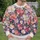 Watercolor Blossom Garden for Spring Outings and Relaxed Everyday Nature-Lover Style All-over Print Knitted Sweater - 6