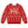 Christmas PTO Holiday Saying With Snowflakes And Festive Woodland Motifs For Relaxed Wear All-over Print Knitted Sweater - 4