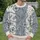Nautical Chain And Compass Motifs For Coastal Getaways And Everyday Seaside Style All-over Print Knitted Sweater - 6