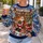Christmas Eve Workshop Scene for Holiday Celebrations and Cozy Winter Cheer All-over Print Knitted Sweater - 5