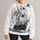 Nautical Tall Ship and Compass for Coastal Sailing Days and Harbor Adventures for Men All-over Print Knitted Sweater - 1