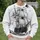 Nautical Tall Ship and Compass for Coastal Sailing Days and Harbor Adventures for Men All-over Print Knitted Sweater - 6