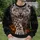 Snow Leopard Fangs for Bold Wildlife Adventures and Everyday Style All-over Print Knitted Sweater - 6