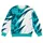 Turquoise Teal Leaf Shards for Summer Casual Style and Weekend Wear All-over Print Knitted Sweater - 4