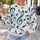 Bold Blue Music Notes for Creative Everyday Style and Music Lovers All-over Print Knitted Sweater - 5
