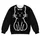 Minimalist White Cat Portrait For Cozy Autumn Evenings And Casual Everyday Style All-over Print Knitted Sweater - 4