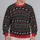 Holiday Reindeer And Evergreen Motifs For Cozy Winter Gatherings And Outdoor Escapes All-over Print Knitted Sweater - 2