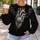 Gothic Anatomical Heart And Chain Motif For Dark Alternative Everyday Style All-over Print Knitted Sweater - 5