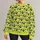 Cute Sheep and Pink Heart Farm Animals for Casual Countryside Style All-over Print Knitted Sweater - 1