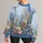 Hummingbirds Among Colorful Wildflowers for Peaceful Springtime Nature and Garden Escapes All-over Print Knitted Sweater - 1