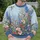 Hummingbirds Among Colorful Wildflowers for Peaceful Springtime Nature and Garden Escapes All-over Print Knitted Sweater - 6
