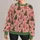 Pink Christmas Trees and Folk Ornaments for Cozy Holiday Celebrations for Women All-over Print Knitted Sweater - 1