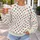 Colorful Cat Faces for Playful Everyday Outfits and Casual Weekend Style All-over Print Knitted Sweater - 5