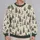 Whimsical Snowmen And Evergreen Trees For A Cozy Christmas Season All-over Print Knitted Sweater - 2