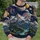 Ringed Planets Over Alpine Peaks For Stargazing And Nature Lovers All-over Print Knitted Sweater - 6