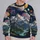 Ringed Planets Over Alpine Peaks For Stargazing And Nature Lovers All-over Print Knitted Sweater - 2
