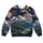 Ringed Planets Over Alpine Peaks For Stargazing And Nature Lovers All-over Print Knitted Sweater - 4