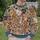 Colorful Folk Art Dogs for Playful Everyday Style and Dog Lover Gifts All-over Print Knitted Sweater - 6