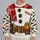 Snow Crew Santa Belt Holiday Outfit for Festive Family Christmas Party Celebrations All-over Print Knitted Sweater - 2