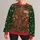 Toy Maker Elf Uniform With Tools And Toys For Christmas Workshop Party Celebrations All-over Print Knitted Sweater - 1