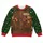 Toy Maker Elf Uniform With Tools And Toys For Christmas Workshop Party Celebrations All-over Print Knitted Sweater - 4