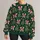 Pink Bow Christmas Trees for Festive Holiday Celebrations and Cute Seasonal Style All-over Print Knitted Sweater - 1