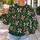 Pink Bow Christmas Trees for Festive Holiday Celebrations and Cute Seasonal Style All-over Print Knitted Sweater - 5