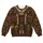 Funny Reindeer Keeper Rancher Outfit for Rustic Christmas Parties and Holiday Gifting All-over Print Knitted Sweater - 4