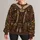 Funny Reindeer Keeper Rancher Outfit for Rustic Christmas Parties and Holiday Gifting All-over Print Knitted Sweater - 1