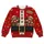 Santa Workshop Teddy Bear Holiday Outfit For Festive Christmas Family Celebrations All-over Print Knitted Sweater - 4
