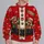 Santa Workshop Teddy Bear Holiday Outfit For Festive Christmas Family Celebrations All-over Print Knitted Sweater - 2