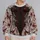 Bloody Lace-Up Corset Zombie Look for Halloween Parties and Spooky Season Celebrations All-over Print Knitted Sweater - 2