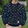Holiday Train Conductor Uniform for Christmas Parties and Festive Seasonal Celebrations All-over Print Knitted Sweater - 6