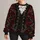 Gothic Vampire Costume With Ruby Cravat for Halloween Parties and Masquerades All-over Print Knitted Sweater - 1