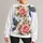Jeweled Parrots And Pink Roses For Elegant Nature Inspired Everyday Wear All-over Print Knitted Sweater - 1