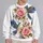 Jeweled Parrots And Pink Roses For Elegant Nature Inspired Everyday Wear All-over Print Knitted Sweater - 2
