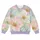 Pastel Gold-Edged Floral Blooms for Spring Garden Parties and Everyday Wear Style All-over Print Knitted Sweater - 4