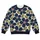 Navy Floral and Olive Leaf Motif for Everyday Vintage Style and Spring Outings All-over Print Knitted Sweater - 4