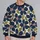 Navy Floral and Olive Leaf Motif for Everyday Vintage Style and Spring Outings All-over Print Knitted Sweater - 2